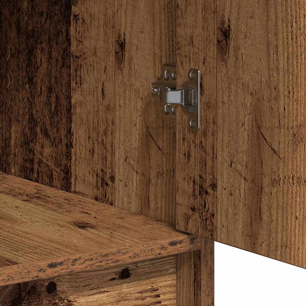 Console table Old wood 40 x 40.5 x 75 cm Processed wood