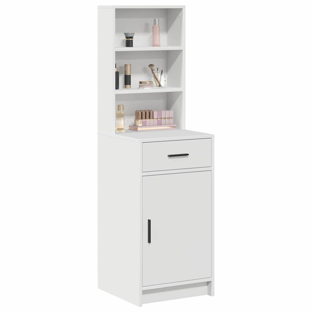 Highboard White 40 x 40.5 x 135 cm Engineered Wood