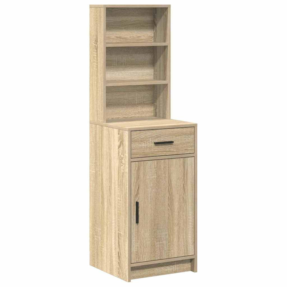 Tall cabinet with drawers Sonoma oak 40 x 40.5 x 135 cm