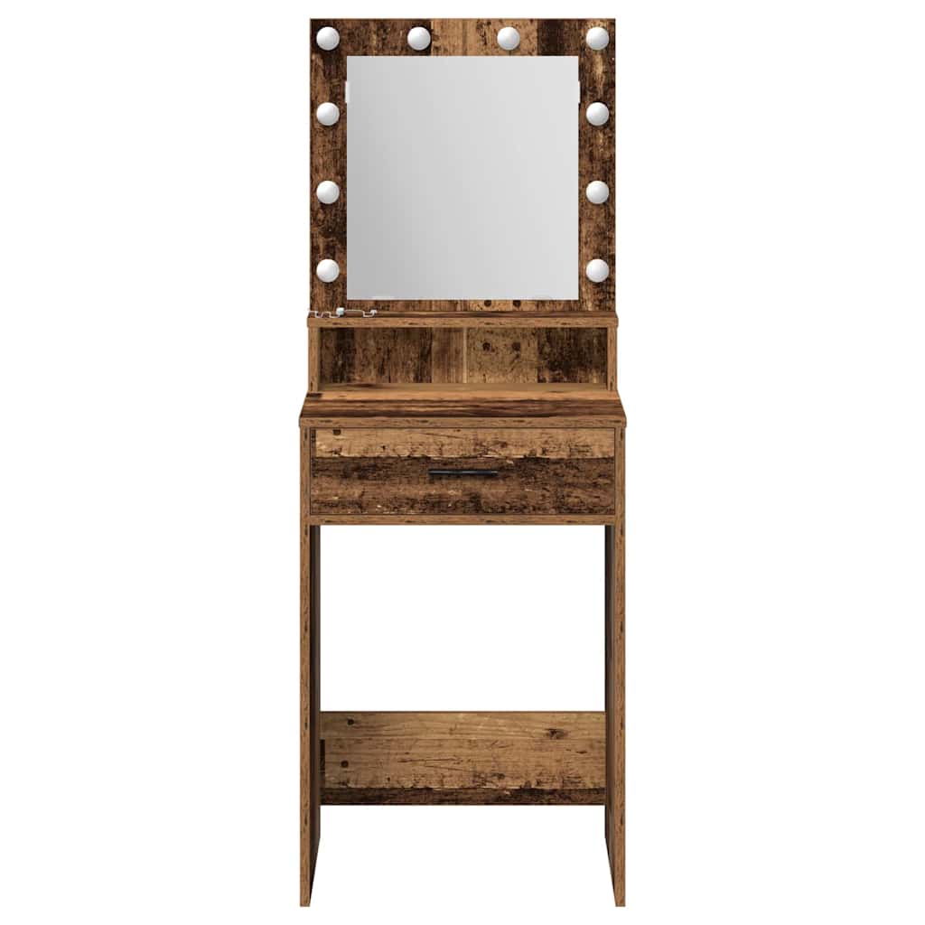Makiažo stalas Senas medis 50 x 41 x 135 cm Apdirbta mediena