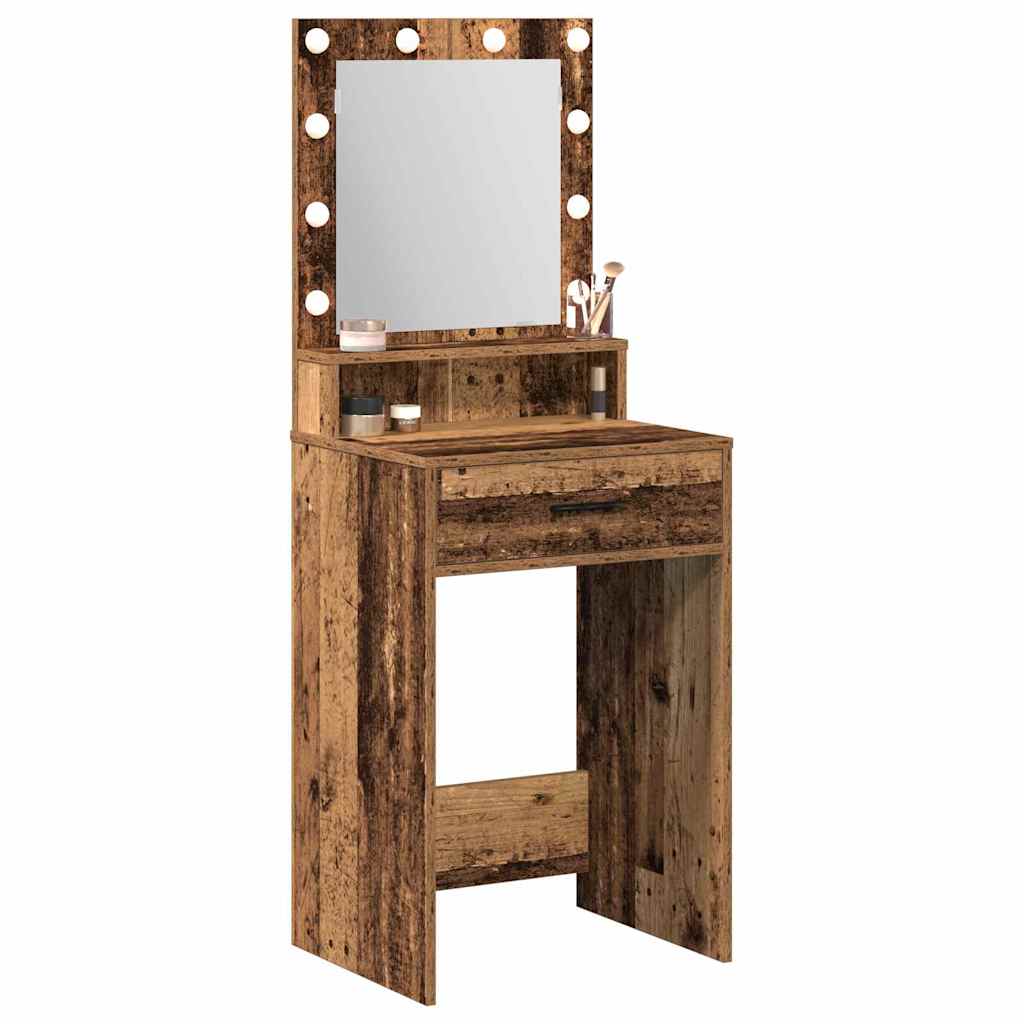 Makiažo stalas Senas medis 50 x 41 x 135 cm Apdirbta mediena