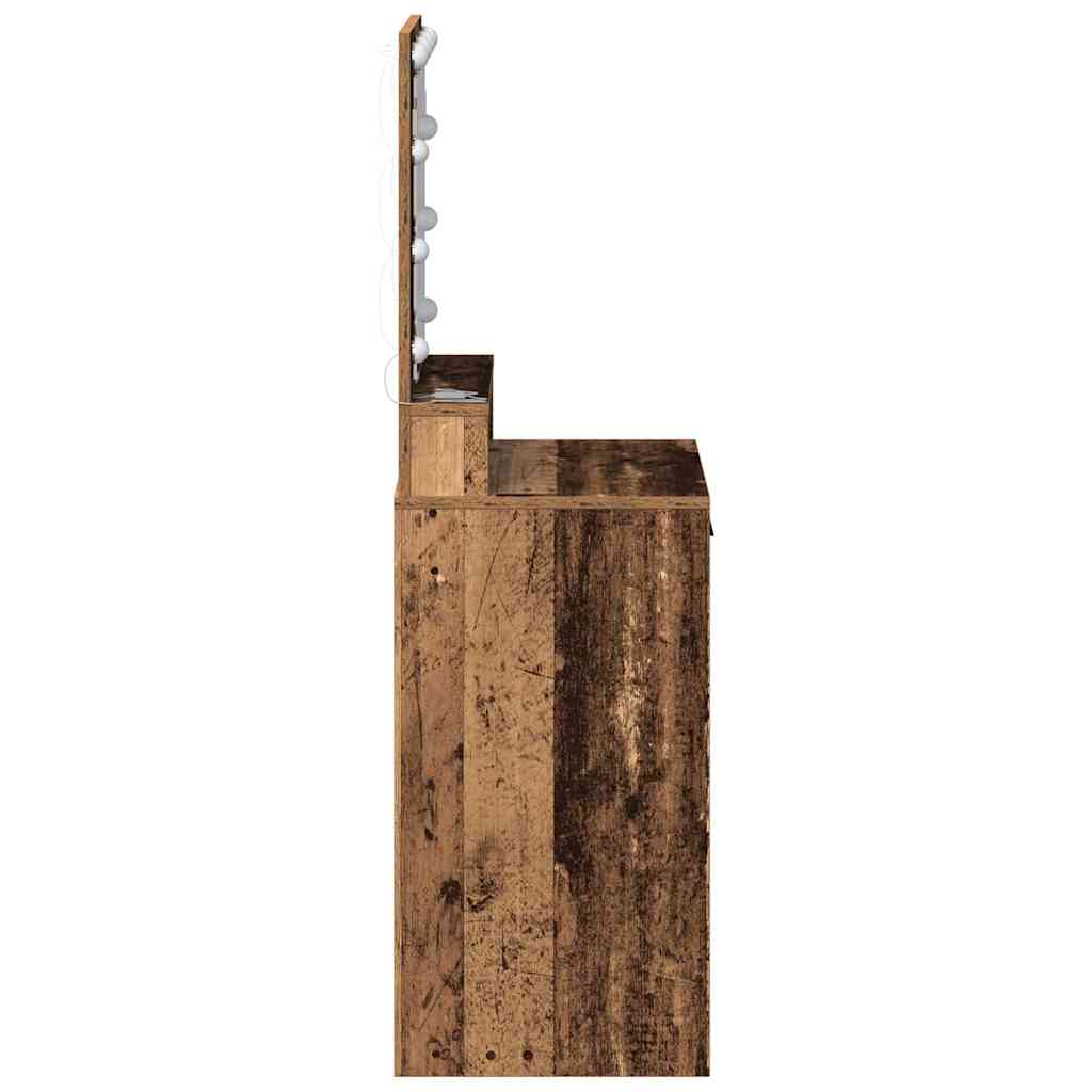 Makiažo stalas Senas medis 50 x 41 x 135 cm Apdirbta mediena