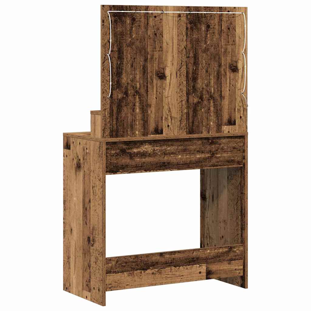Makiažo stalas Senas medis 75,5 x 41 x 135 cm Apdirbta mediena