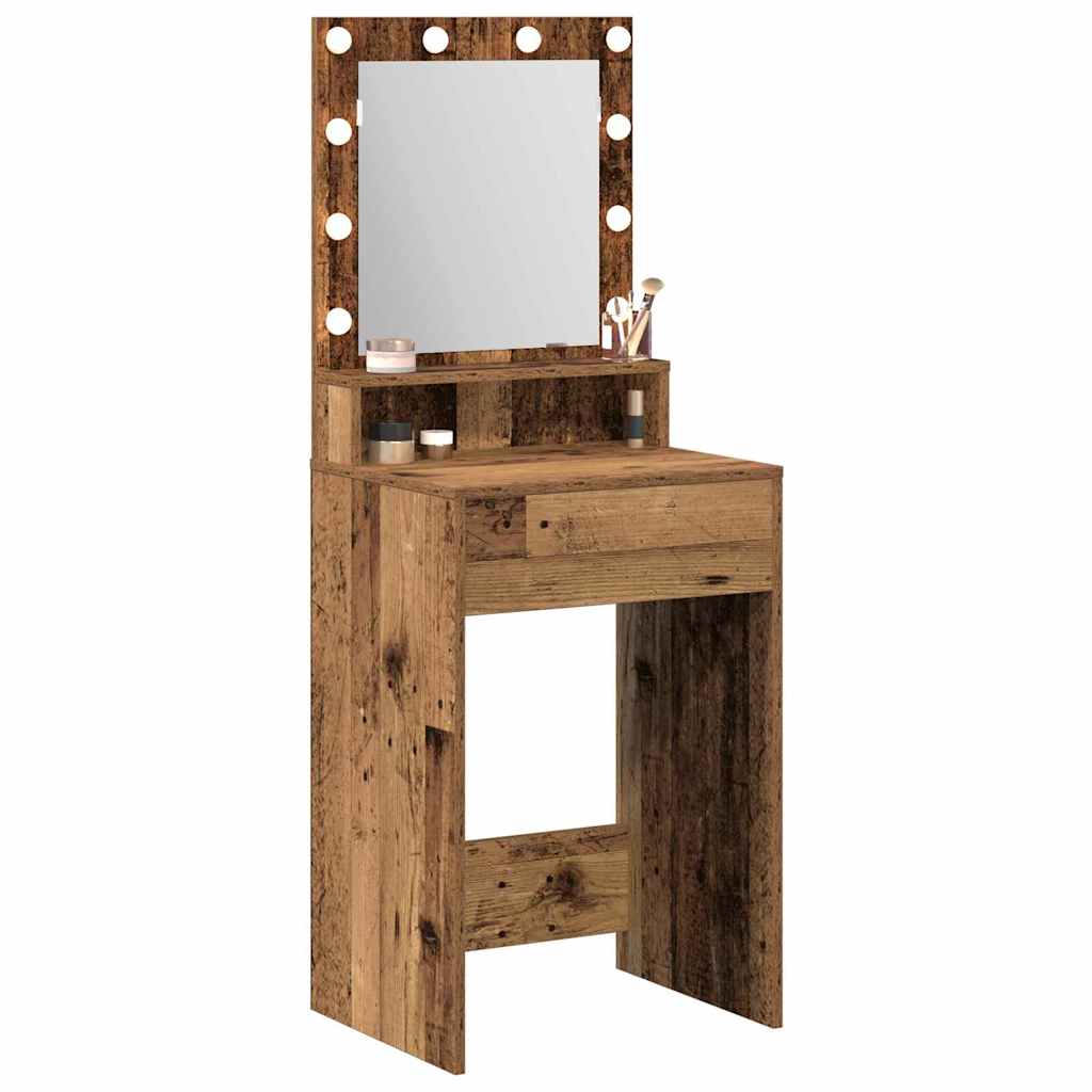 Makiažo stalas Senas medis 50 x 41 x 135 cm Apdirbta mediena