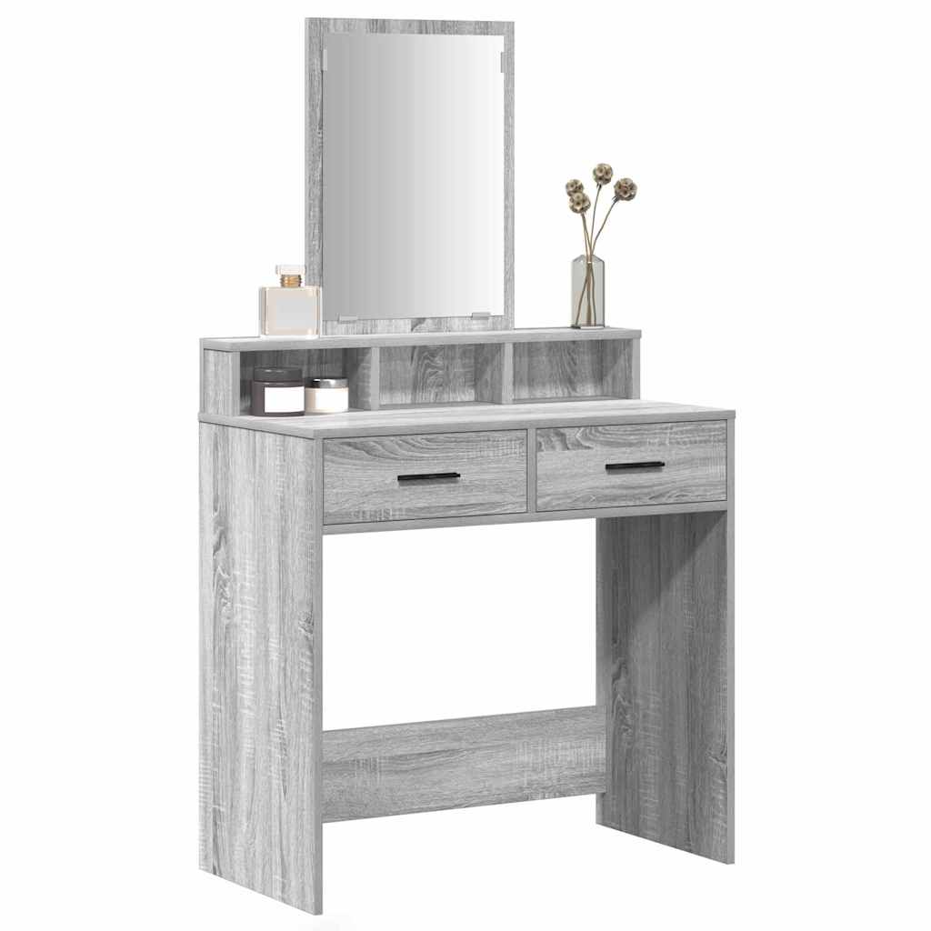 Grima galds Pelēka Sonoma 79 x 41 x 140 cm Inženierijas koks