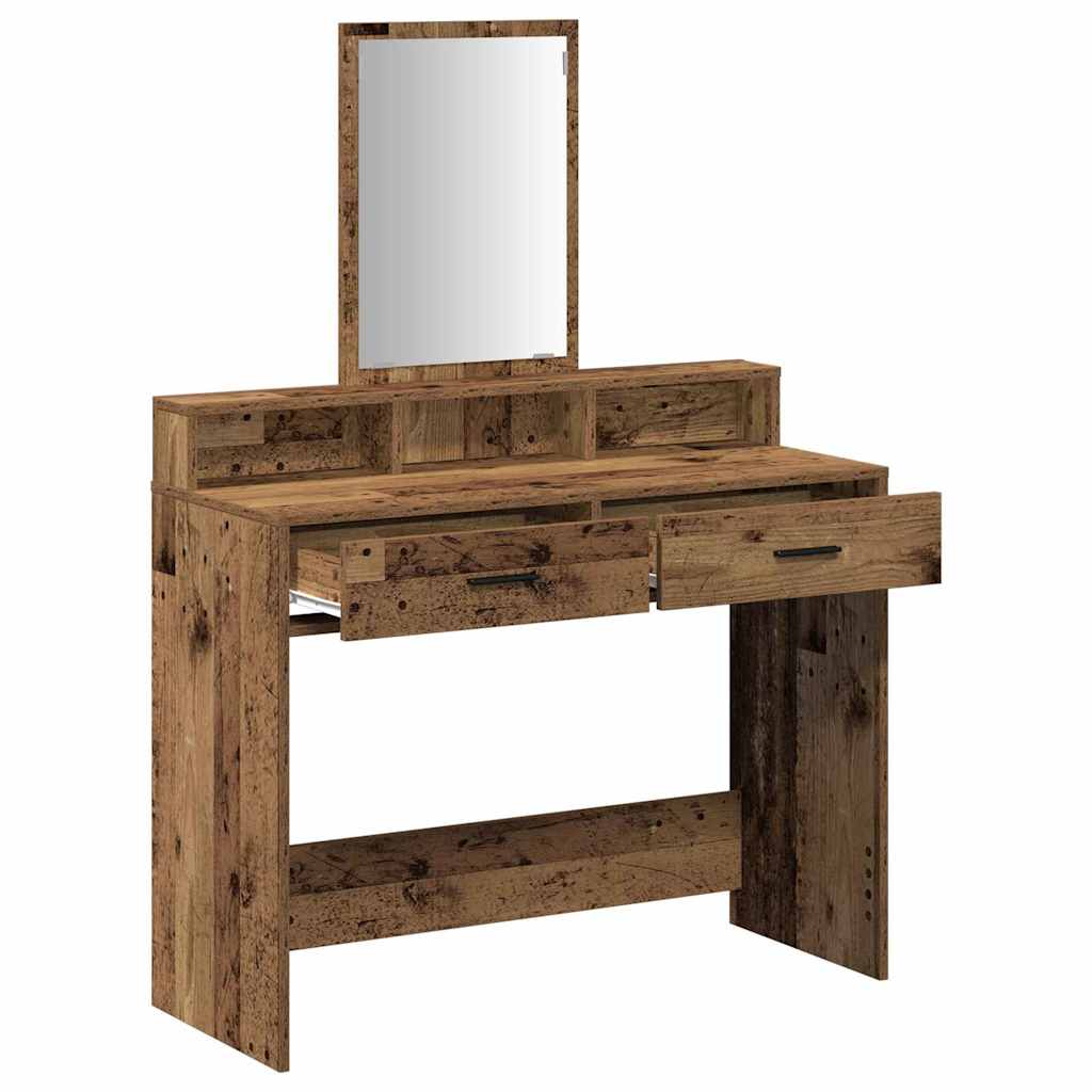 Tualetes galdiņš Vecs koks 100 x 41 x 140 cm Apstrādāta koka