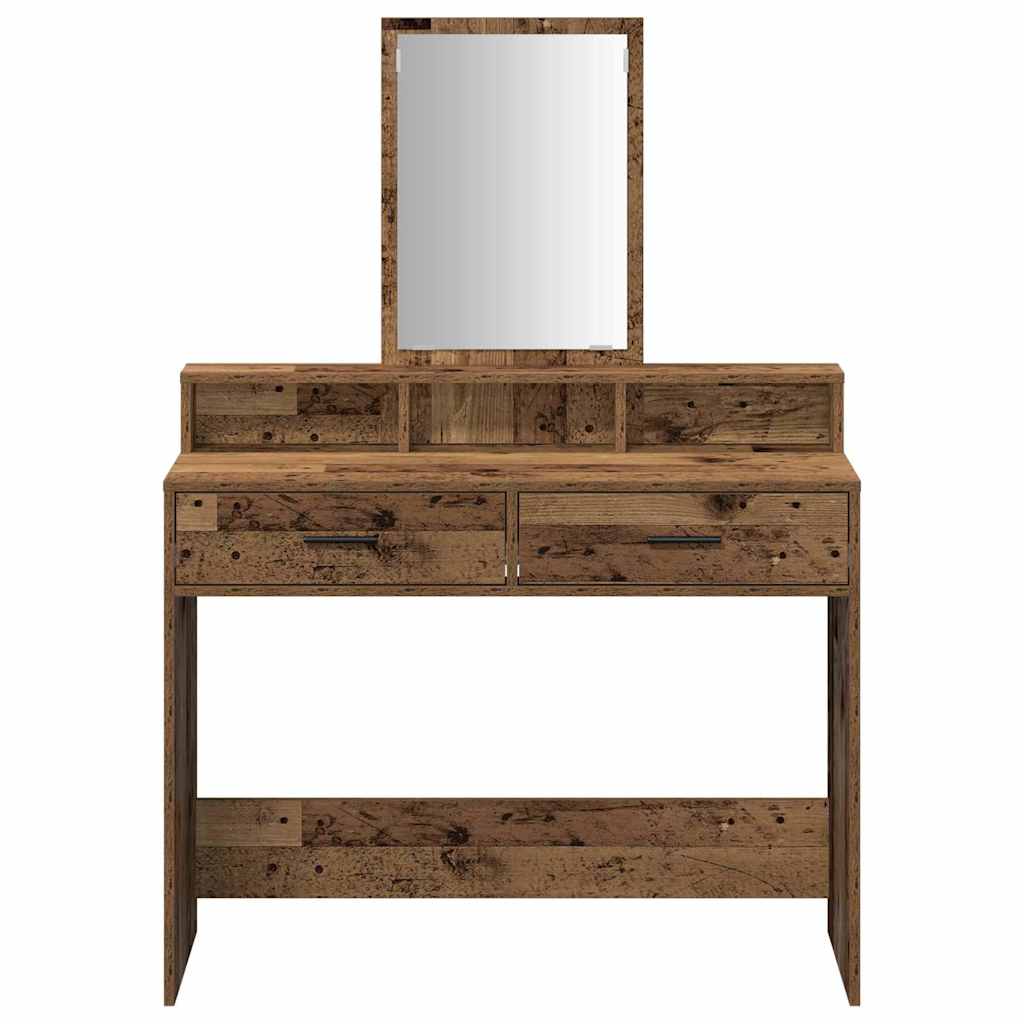 Tualetes galdiņš Vecs koks 100 x 41 x 140 cm Apstrādāta koka
