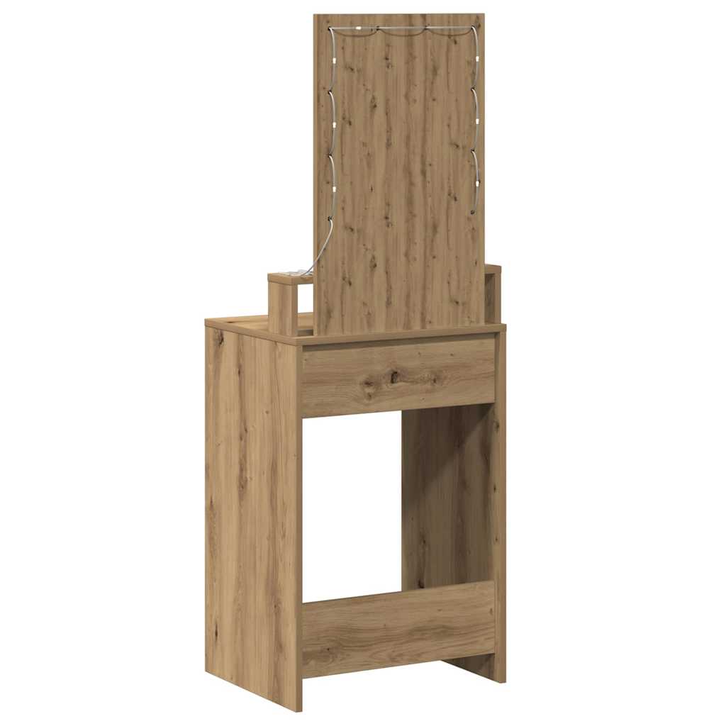 Makiažo stalas Ruda 50 x 41 x 140 cm Apdirbta mediena