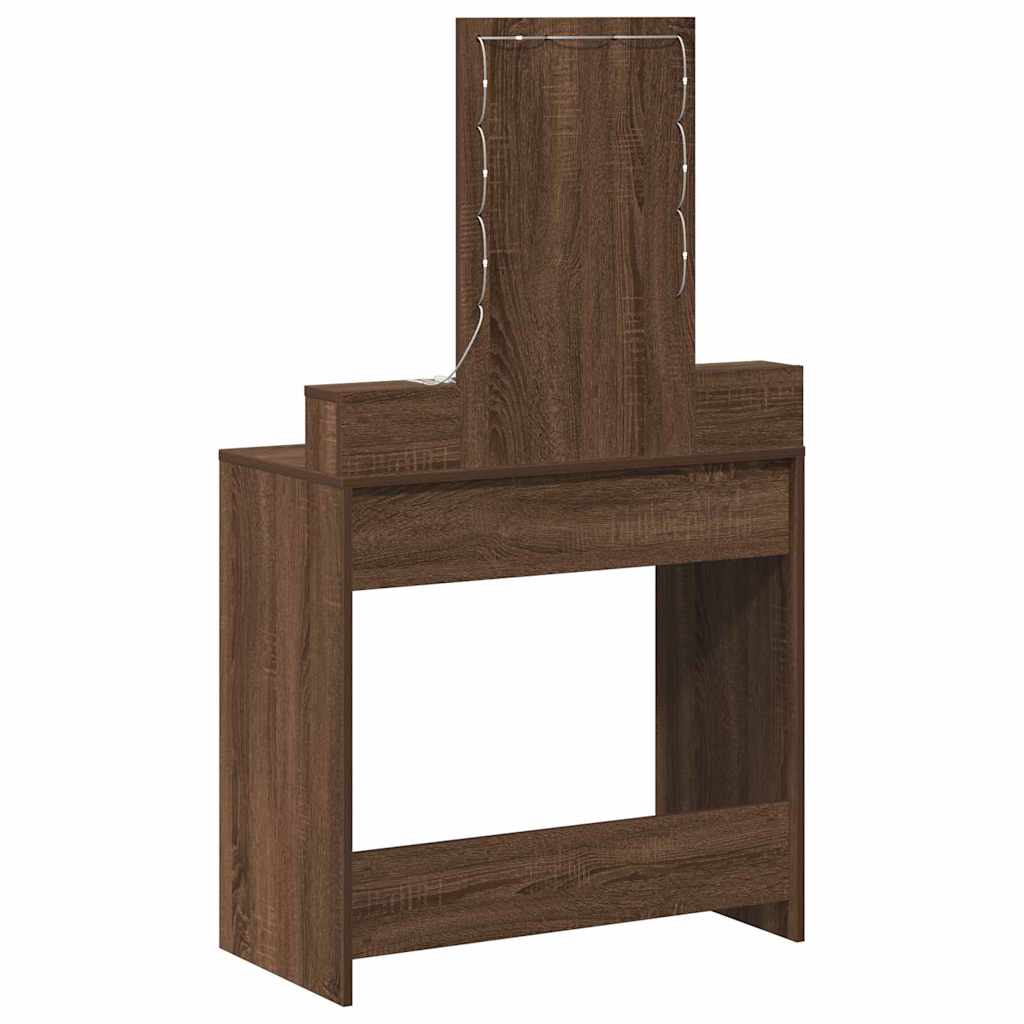 Makiažo stalas Ruda 79 x 41 x 140 cm Apdirbta mediena