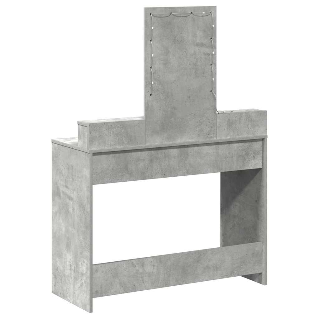 Makiažo stalas Pilka 100 x 41 x 140 cm Apdirbta mediena