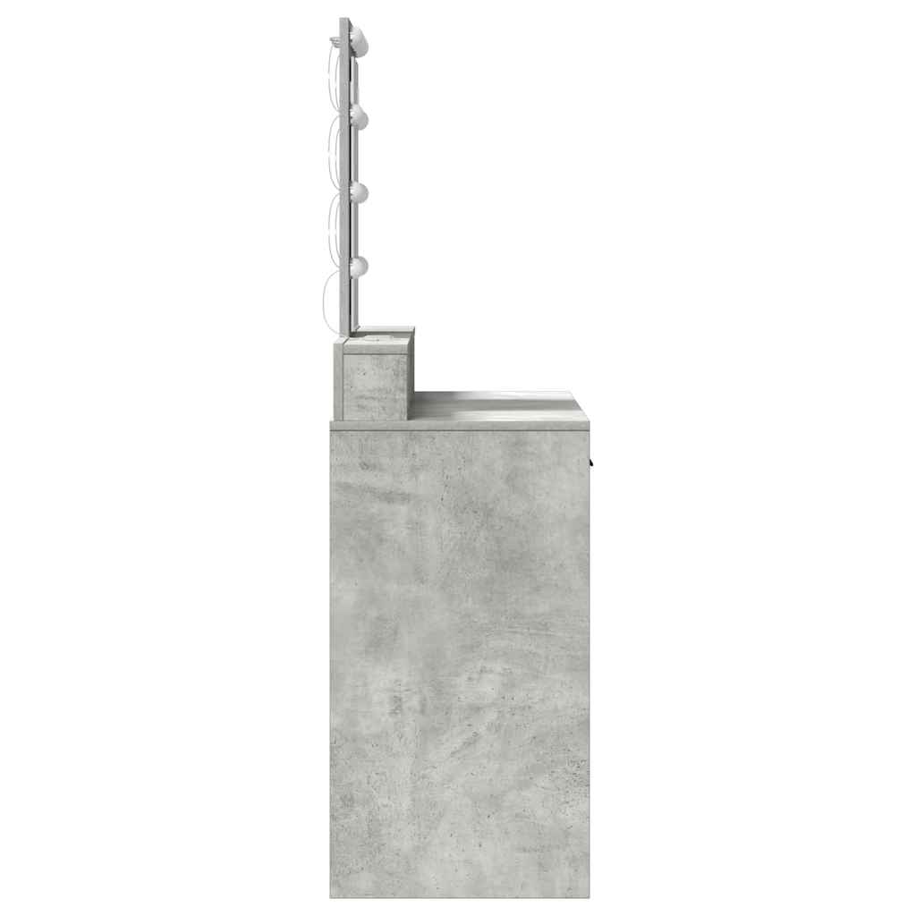 Makiažo stalas Pilka 100 x 41 x 140 cm Apdirbta mediena