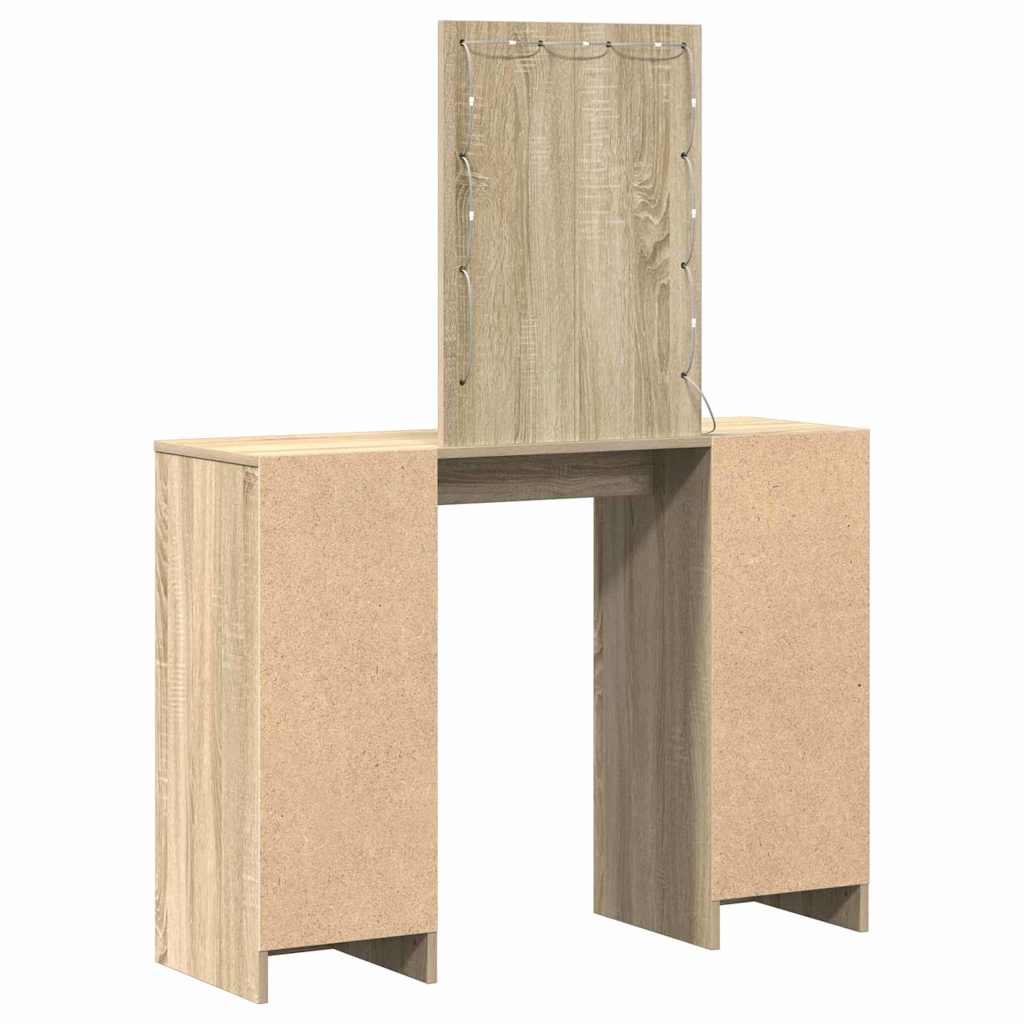 Makiažo stalas Ruda 102 x 33 x 135 cm Apdirbta mediena