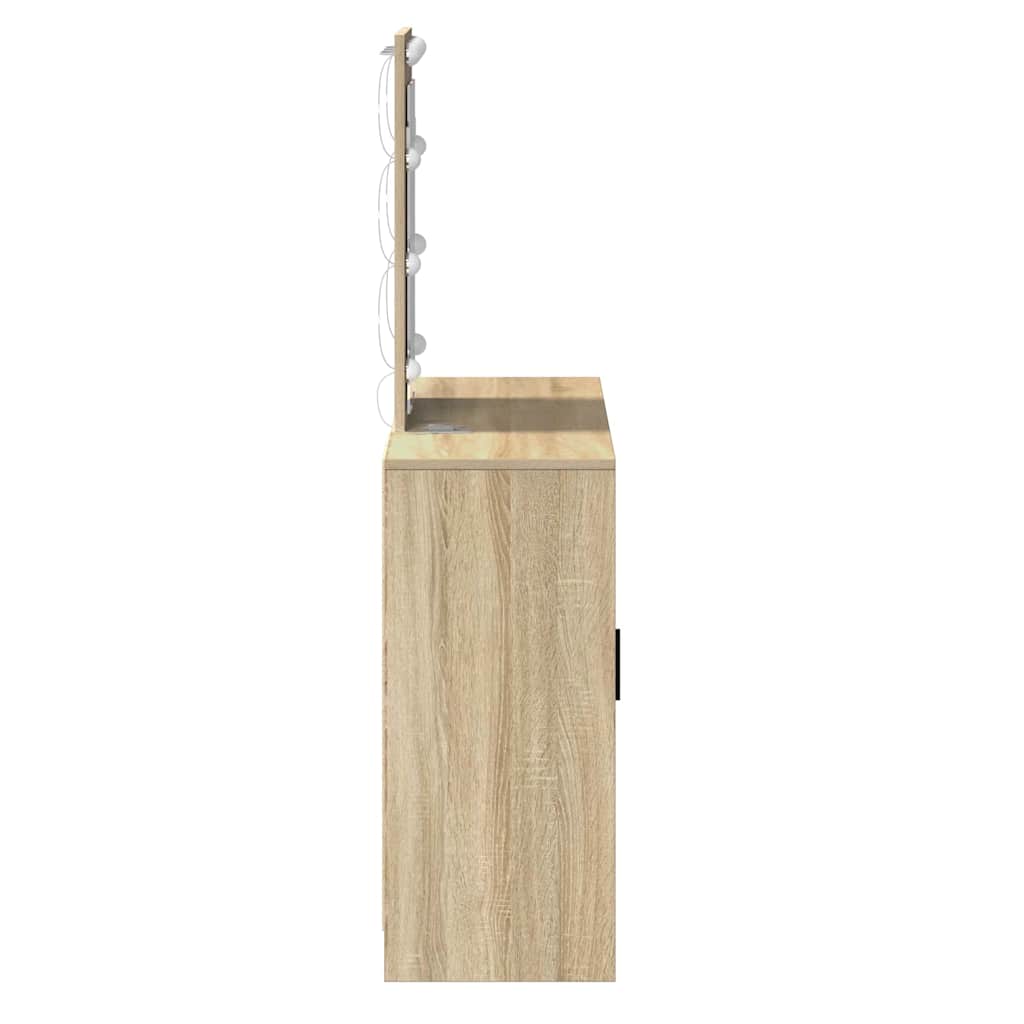 Makiažo stalas Ruda 102 x 33 x 135 cm Apdirbta mediena