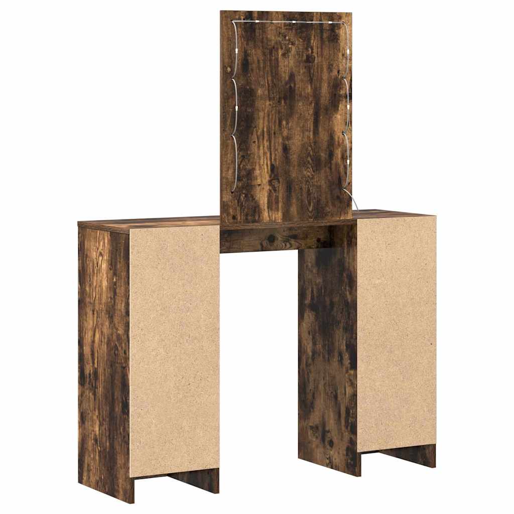 Dressing Table Brown 102 x 33 x 135 cm Engineered Wood