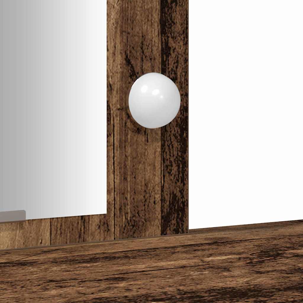 Makiažo stalas Ruda 102 x 33 x 135 cm Apdirbta mediena