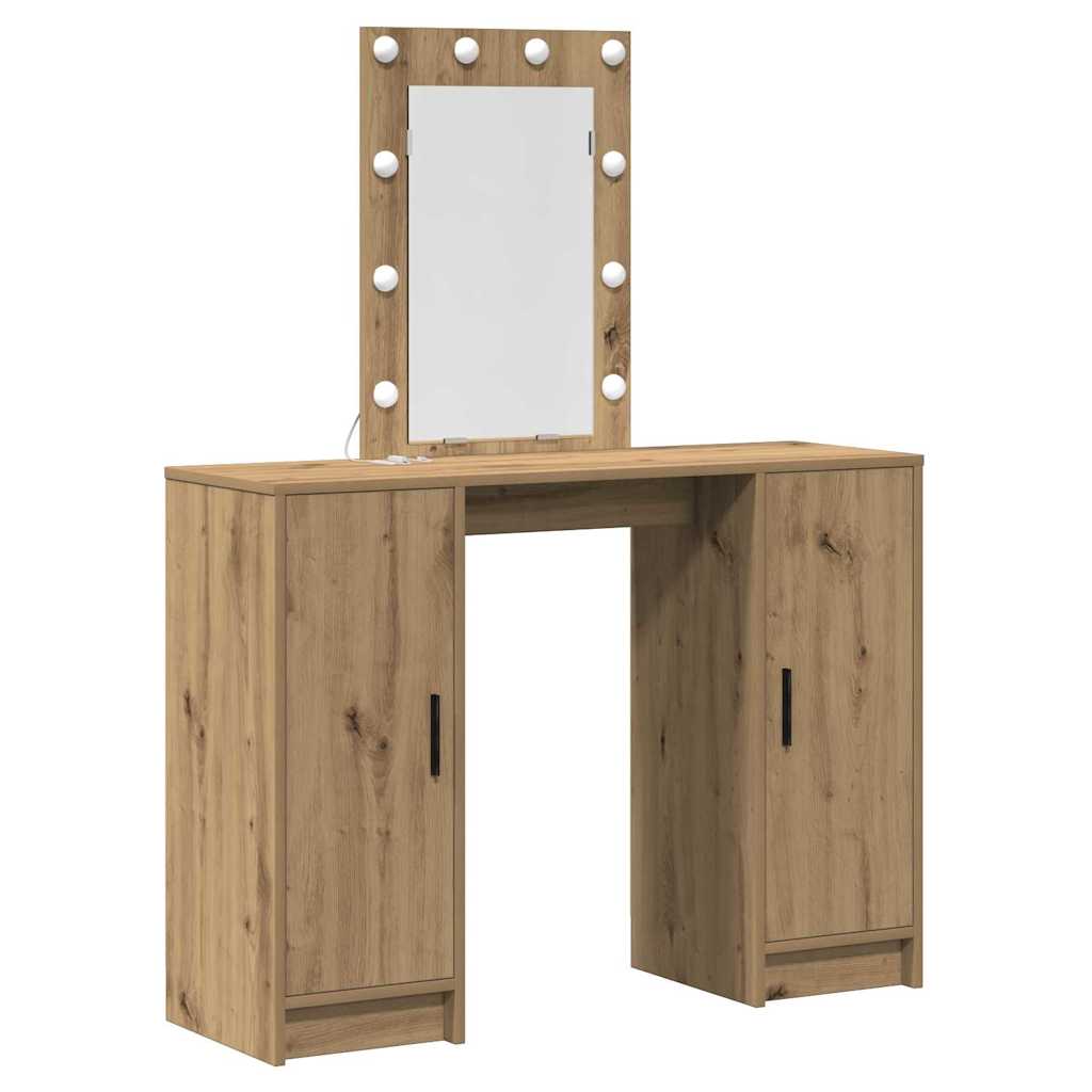 Makiažo stalas Ruda 102 x 33 x 135 cm Apdirbta mediena