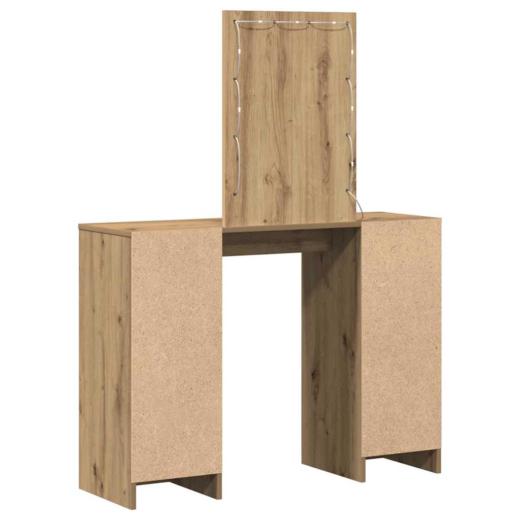 Makiažo stalas Ruda 102 x 33 x 135 cm Apdirbta mediena
