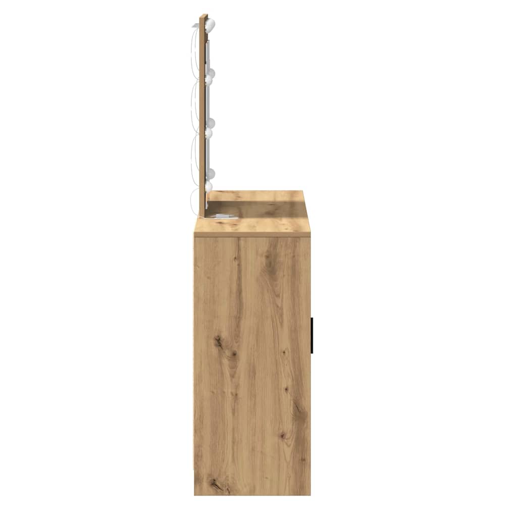 Makiažo stalas Ruda 102 x 33 x 135 cm Apdirbta mediena