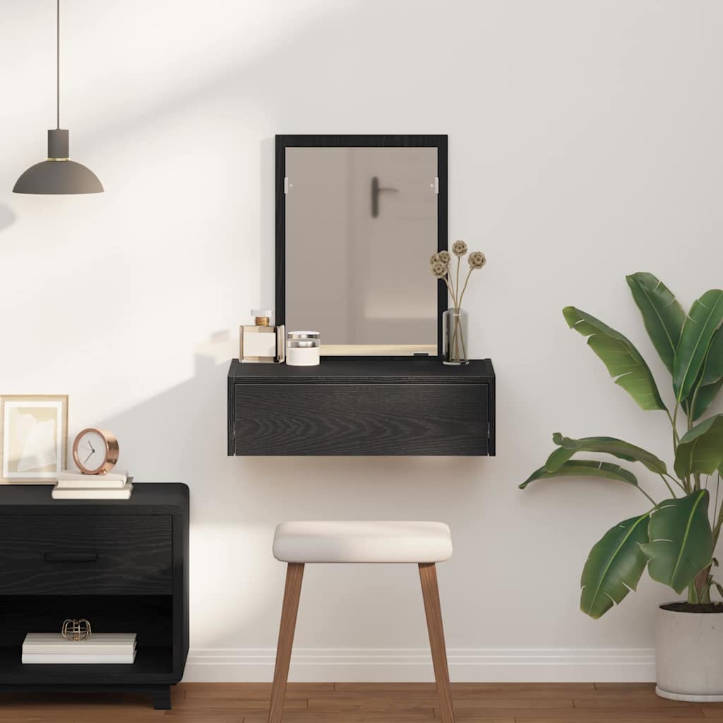 Dressing Table Black 60 x 40 x 70 cm Engineered Wood