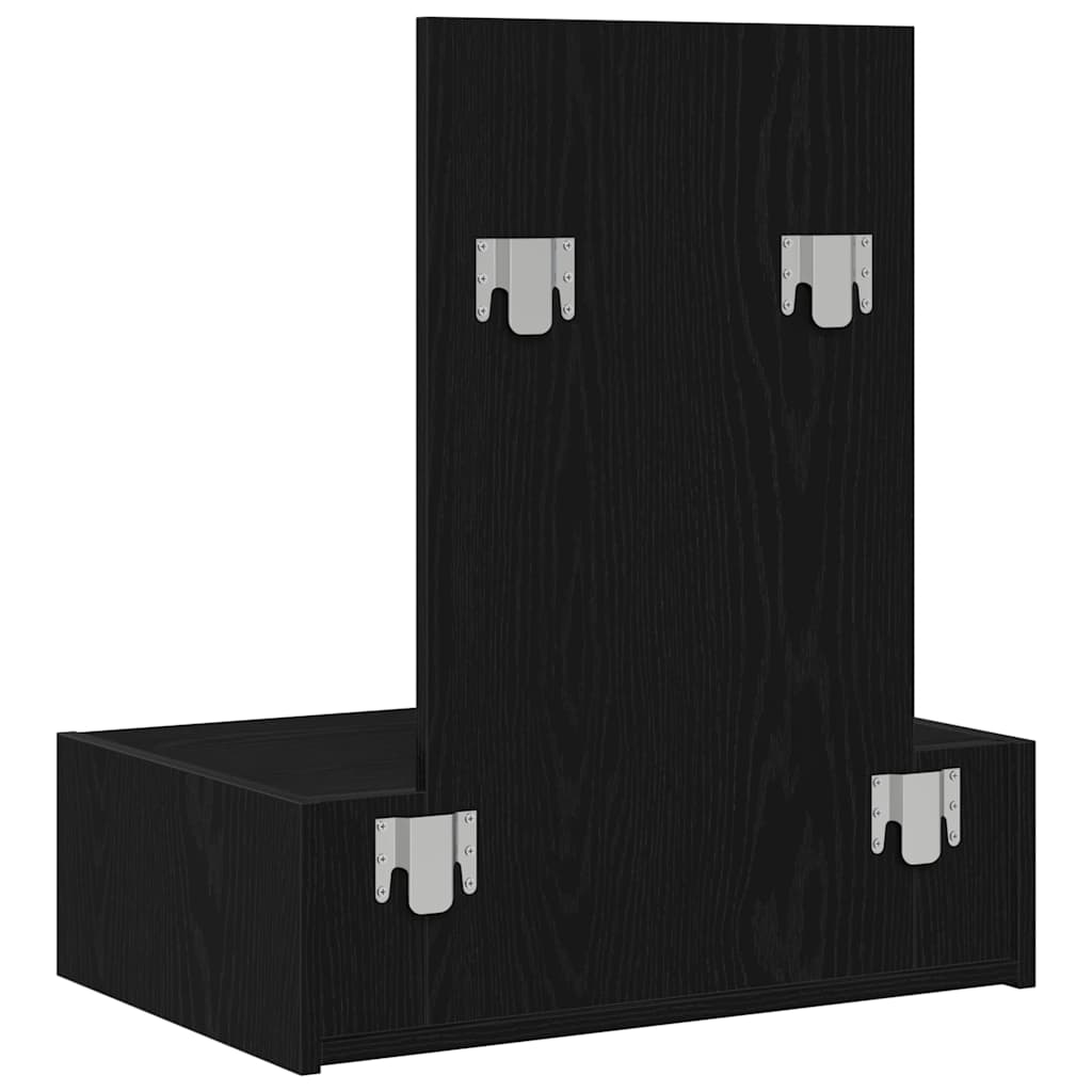 Dressing Table Black 60 x 40 x 70 cm Engineered Wood