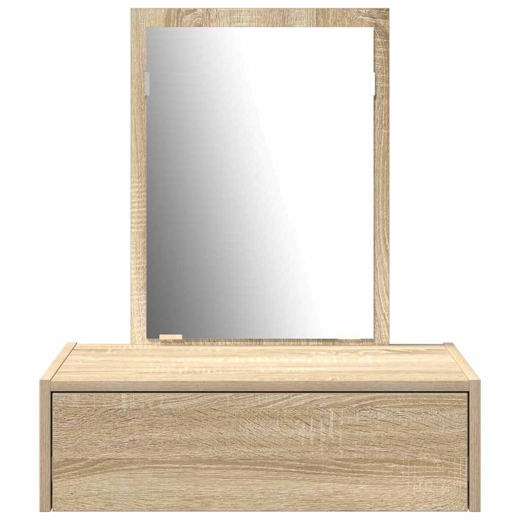Makiažo stalas su stalčių Ruda 60 x 40 x 70 cm Apdirbta mediena