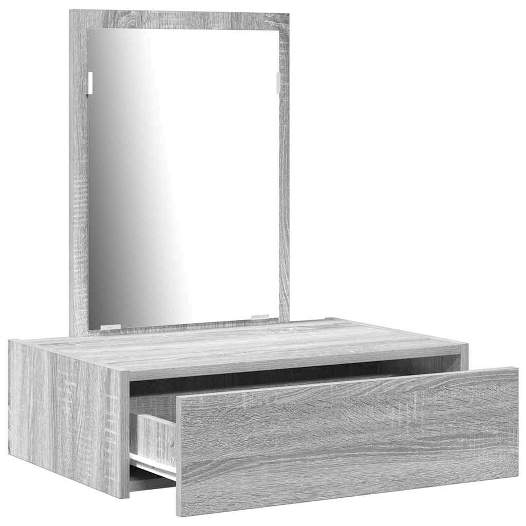 Dressing Table Grey 60 x 40 x 70 cm Engineered wood