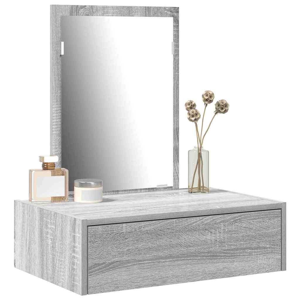 Dressing Table Grey 60 x 40 x 70 cm Engineered wood