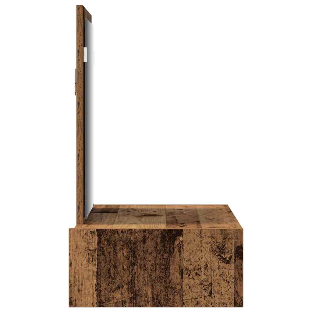 Dressing Table with Drawer Brown 60 x 40 x 70 cm Engineered Wood