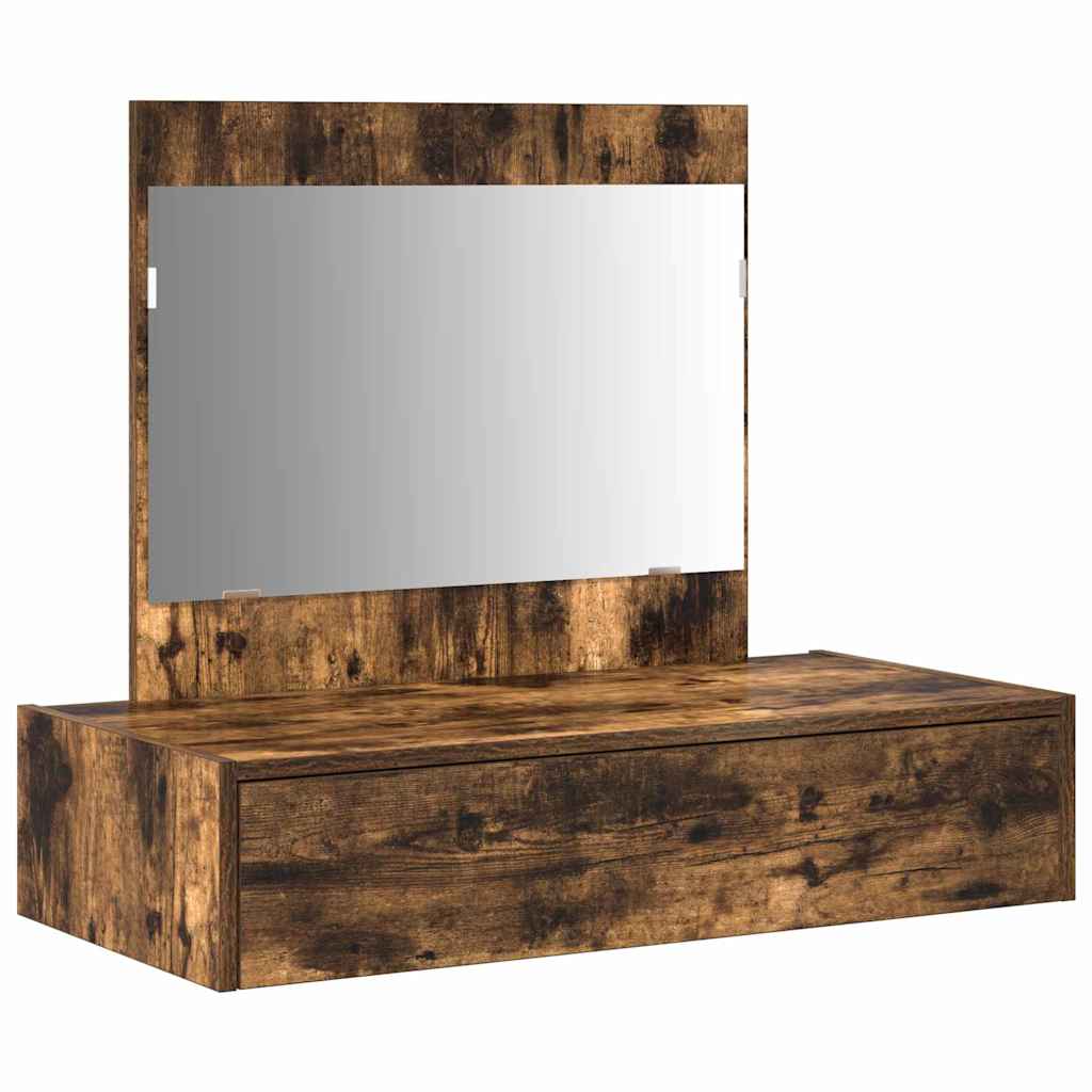 Makiažo stalas su stalčių Ruda 83 x 40 x 70 cm Apdirbta mediena