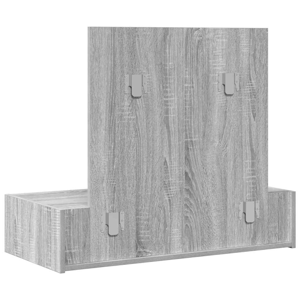 Dressing Table Grey 83 x 40 x 70 cm Engineered Wood