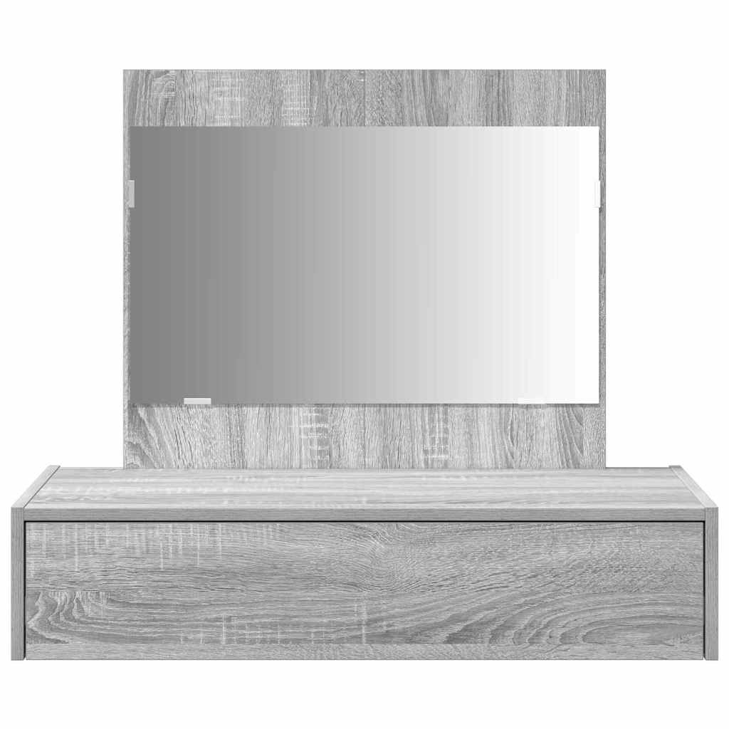 Dressing Table Grey 83 x 40 x 70 cm Engineered Wood