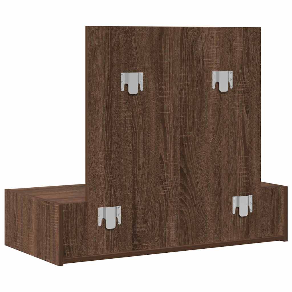 Makiažo stalas su stalčių Ruda 83 x 40 x 70 cm Apdirbta mediena