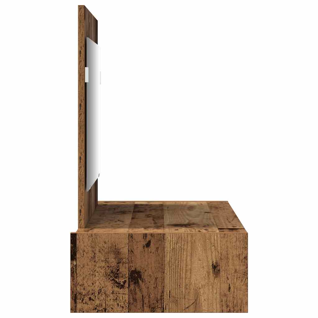 Makiažo stalas su stalčių Ruda 83 x 40 x 70 cm Apdirbta mediena