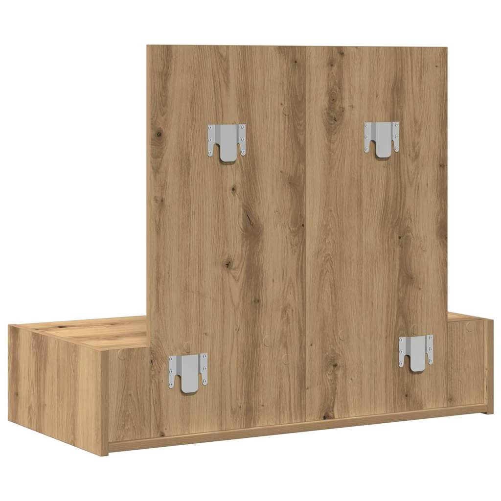 Makiažo stalas su stalčių Ruda 83 x 40 x 70 cm Apdirbta mediena