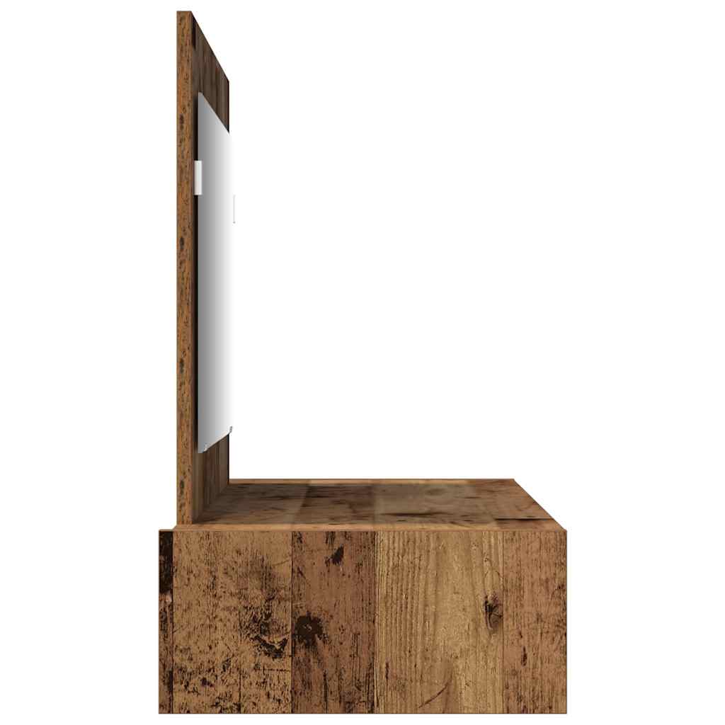 Tualetes galdiņš Brūns 100 x 40 x 70 cm Apstrādāta koksne
