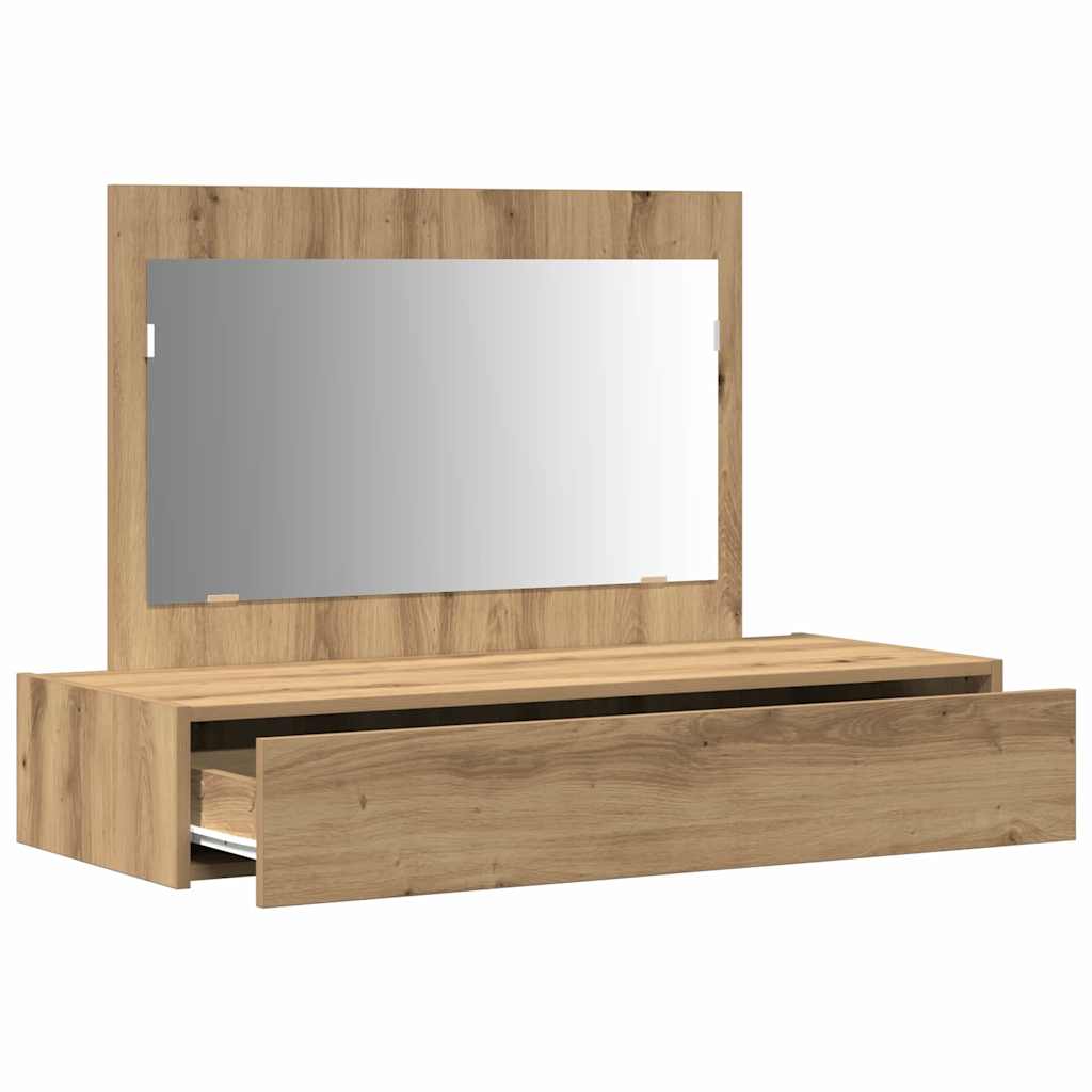 Tualetes galdiņš Brūns 100 x 40 x 70 cm Apstrādāta koksne