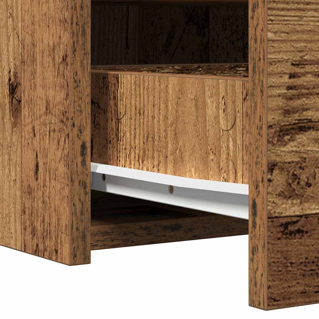 Dressing Table with Drawer Brown 60 x 40 x 70 cm Engineered Wood