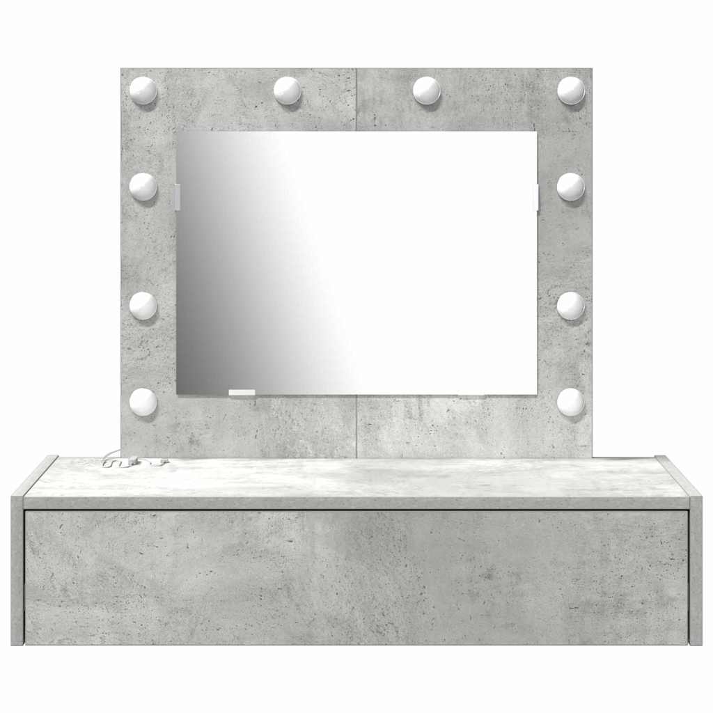 Dressing Table Grey 83 x 40 x 70 cm Engineered Wood