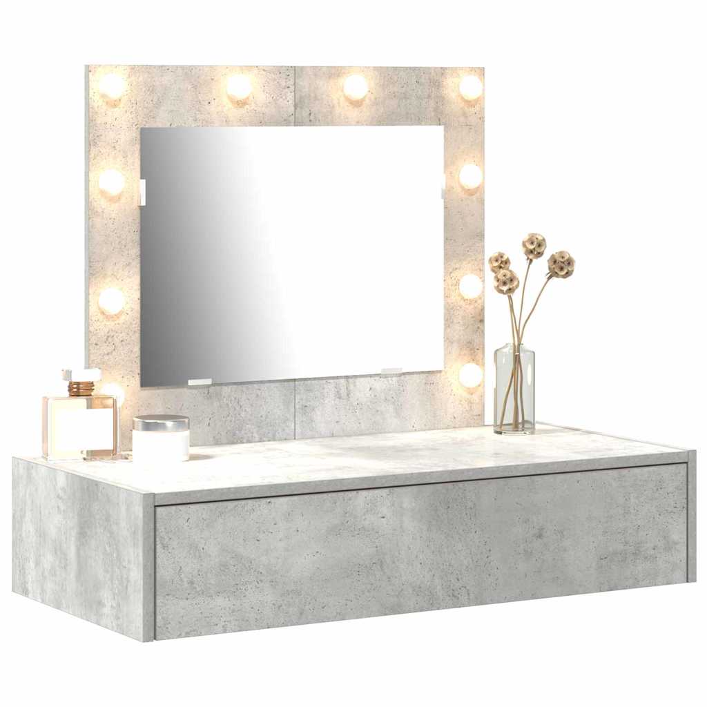Dressing Table Grey 83 x 40 x 70 cm Engineered Wood