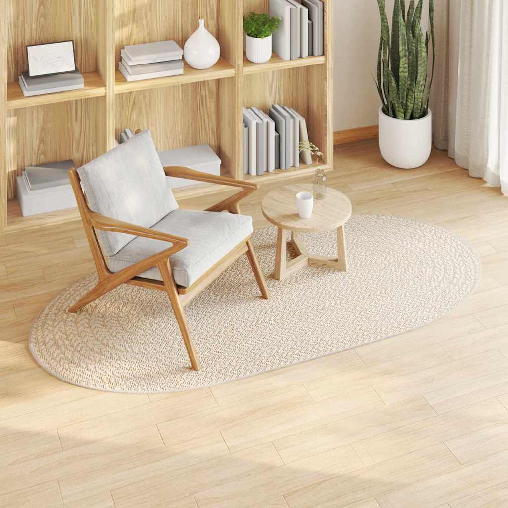 Kilimas ZIZUR Kreminė 200 x 100 cm Polipropilenas