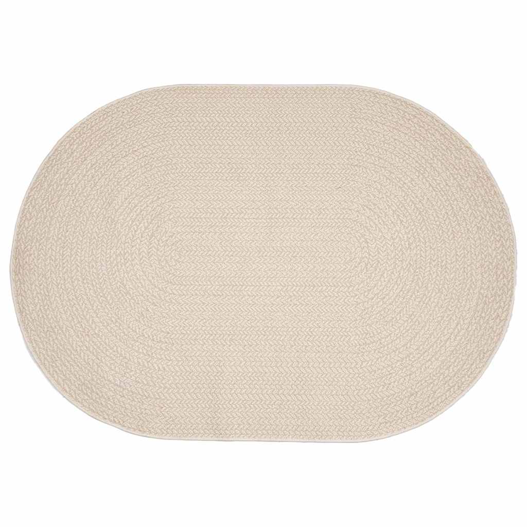 Kilimas ZIZUR Kreminė 170 x 120 cm Polipropilenas