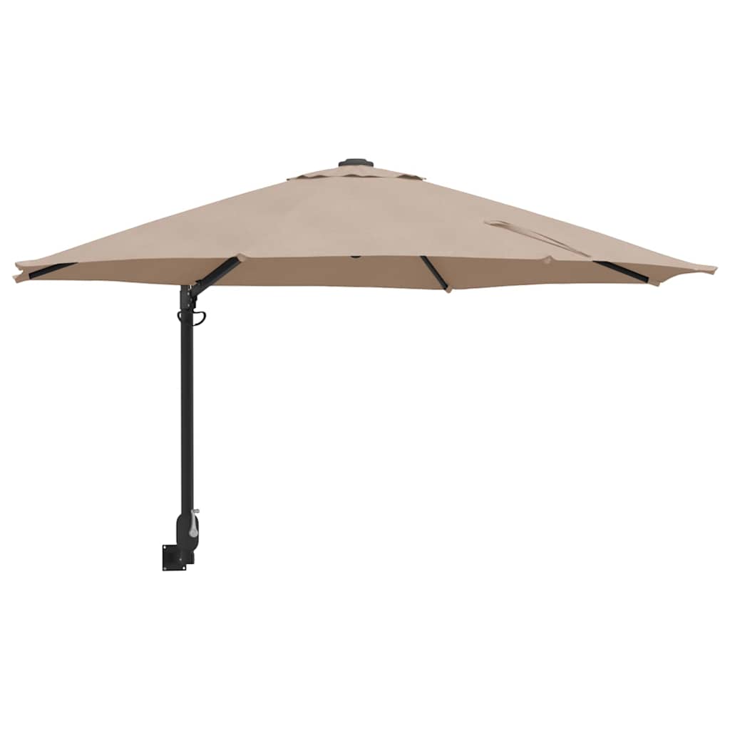 Sodo skėtis DEXTER, taupe, 248x248x148cm