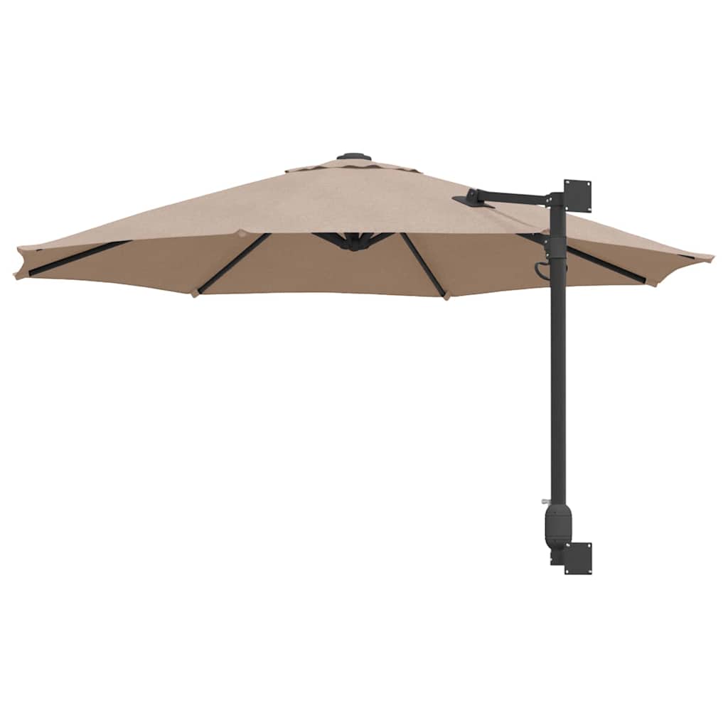 Sodo skėtis DEXTER, taupe, 248x248x148cm