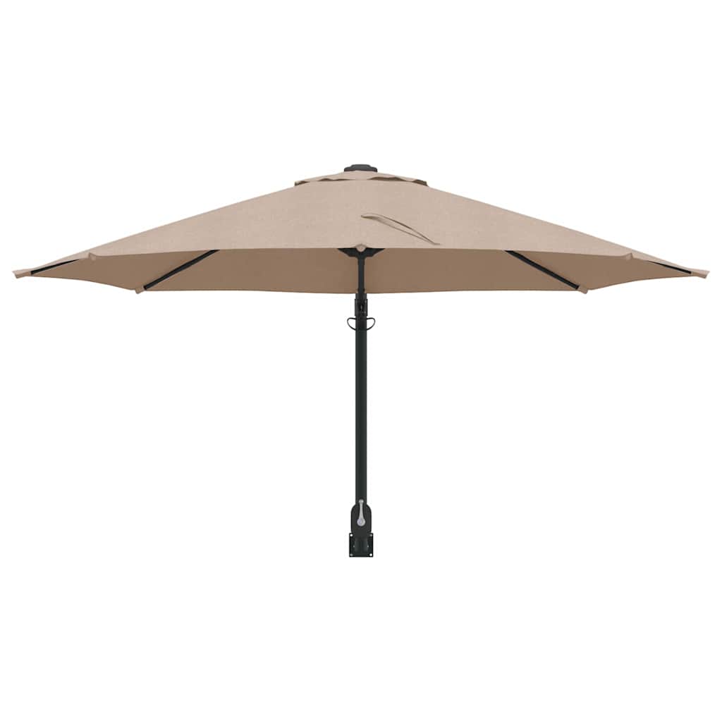 Sodo skėtis DEXTER, taupe, 248x248x148cm
