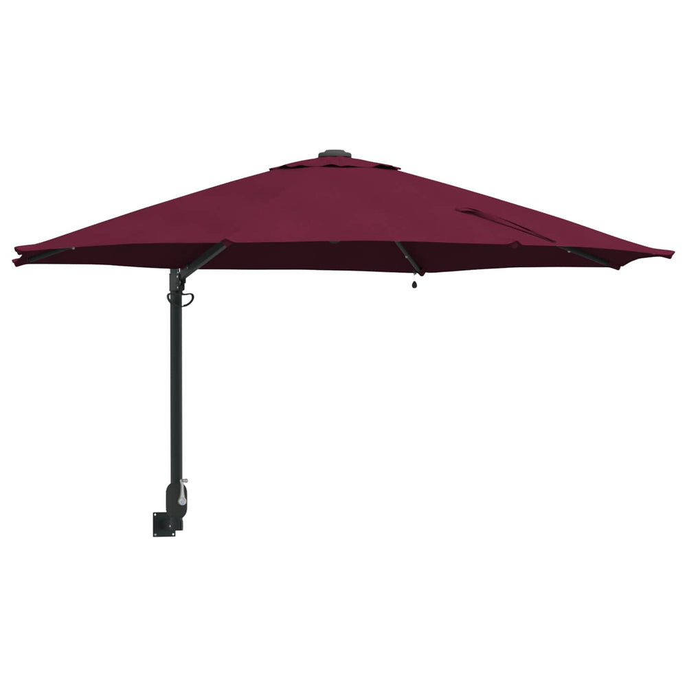 Garden Parasol Burgundy 248 x 248 x 148 cm