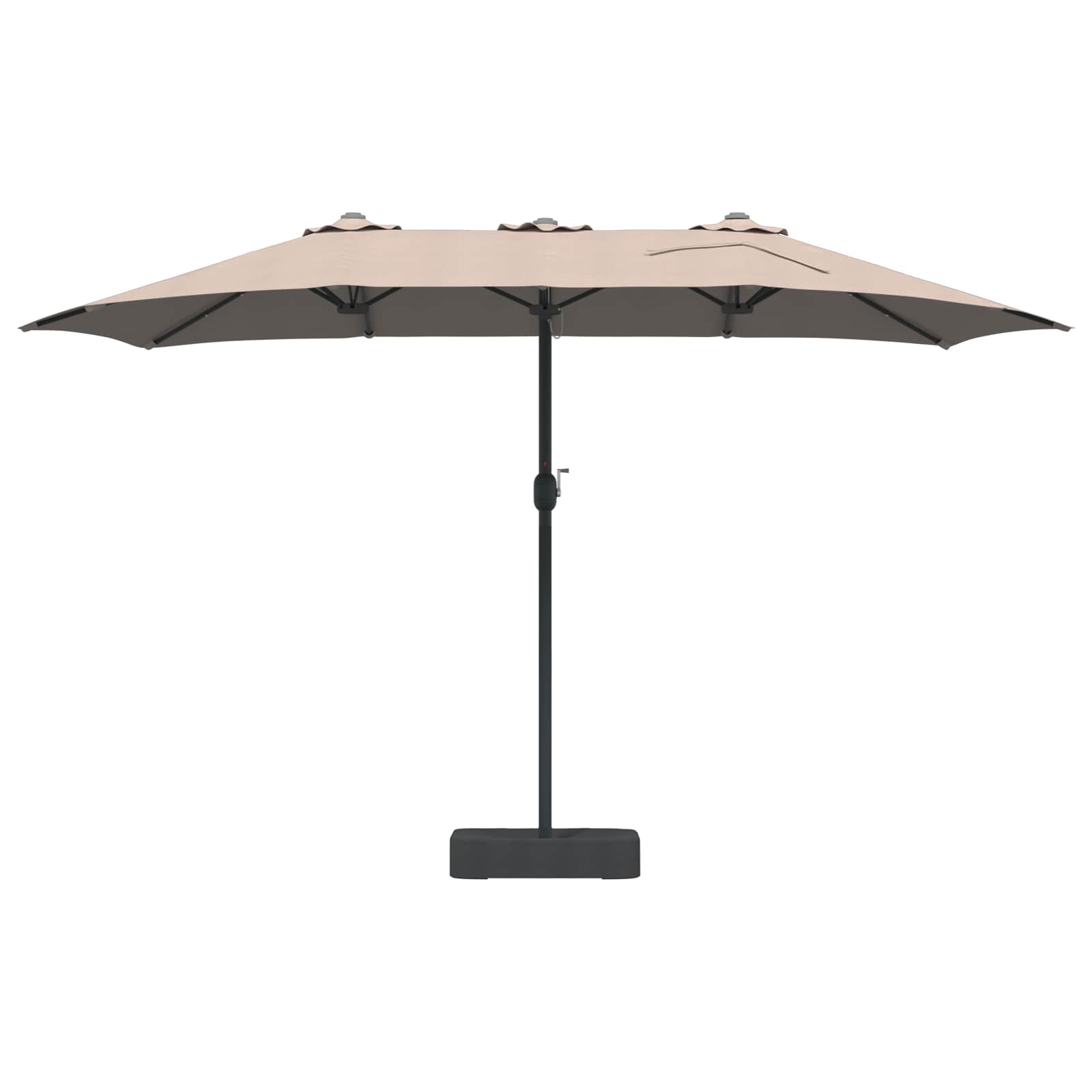 Sodo skėtis EASTON, taupe, 385x209x244cm