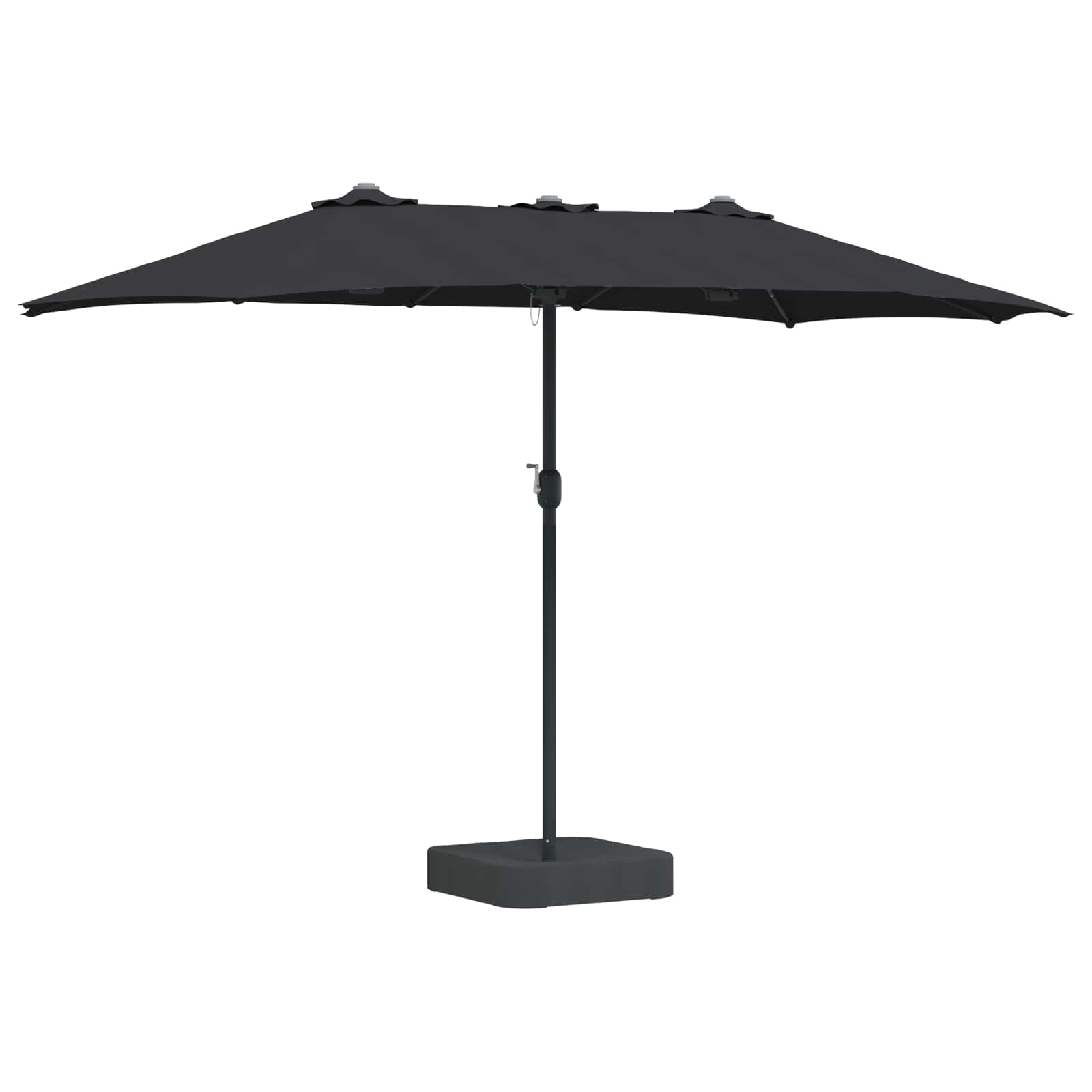 Sodo skėtis EASTON, juoda, 385x209x244cm