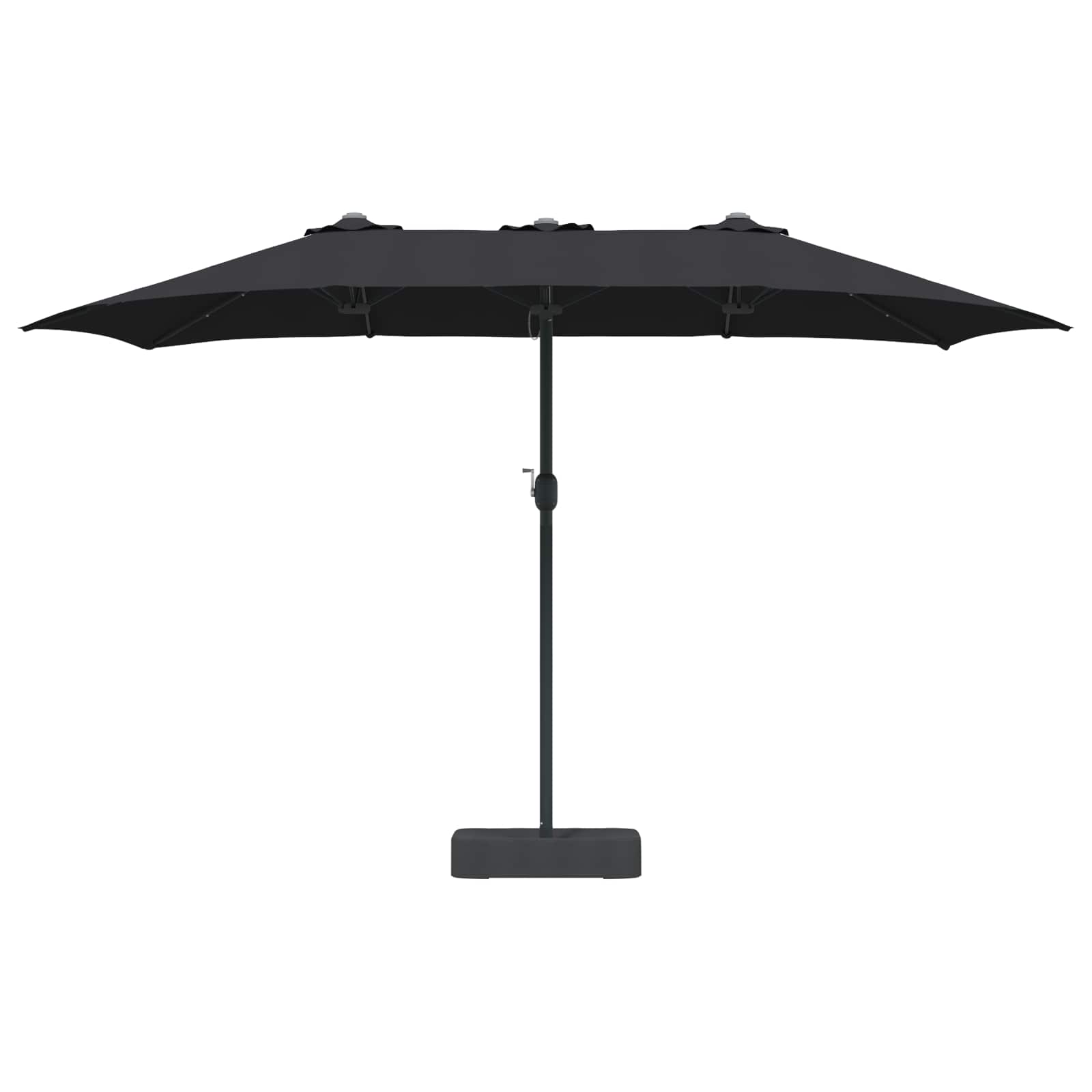 Sodo skėtis EASTON, juoda, 385x209x244cm