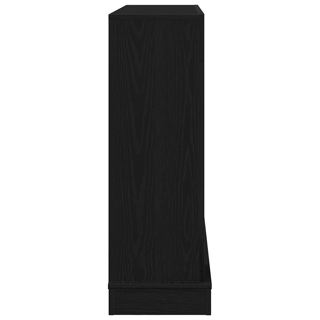 Židinio apvadas, juodo ąžuolo, 100x30x87,5 cm, inžinerinė mediena