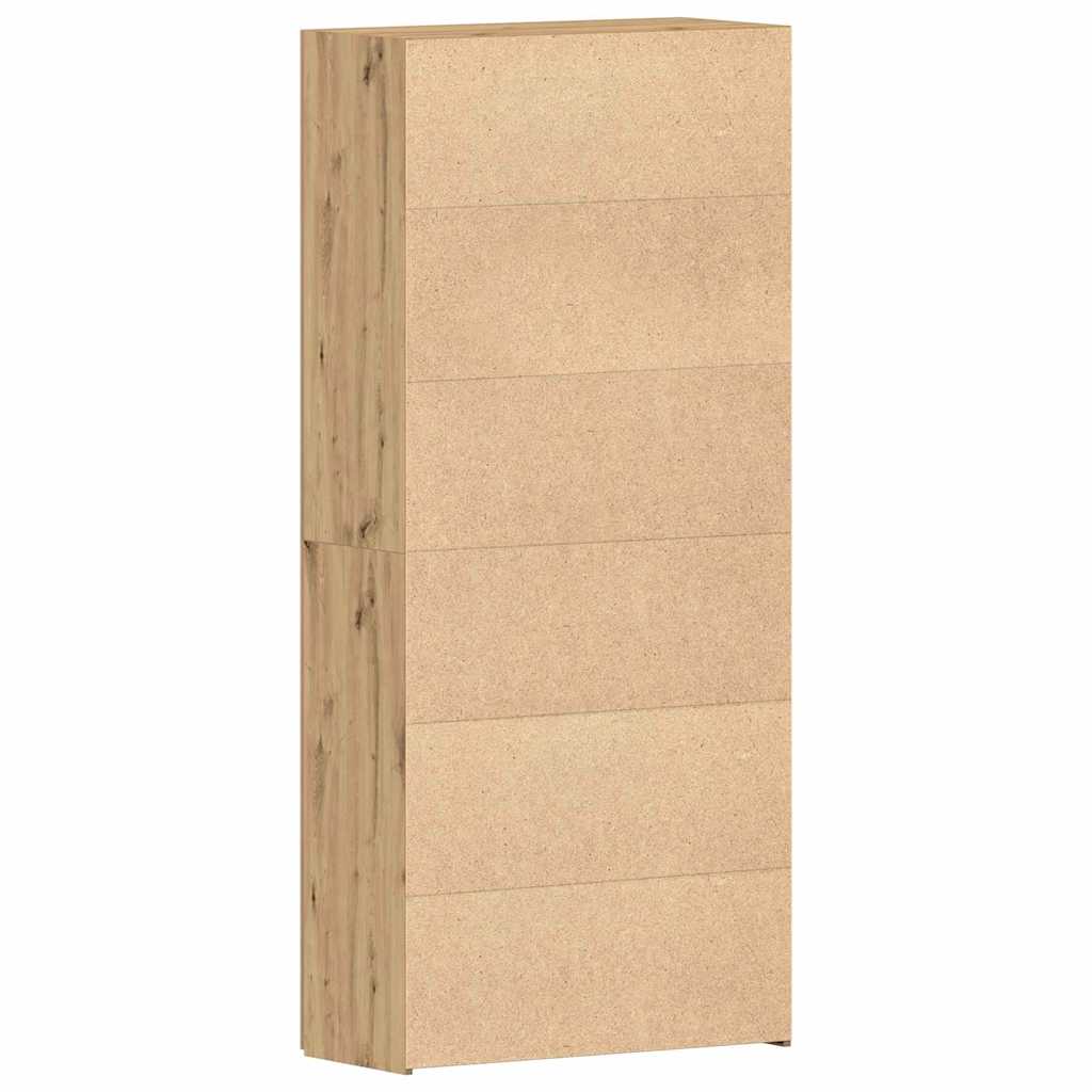 Apavu skapis Brūns 80 x 35.5 x 180 cm Inženierijas koksne